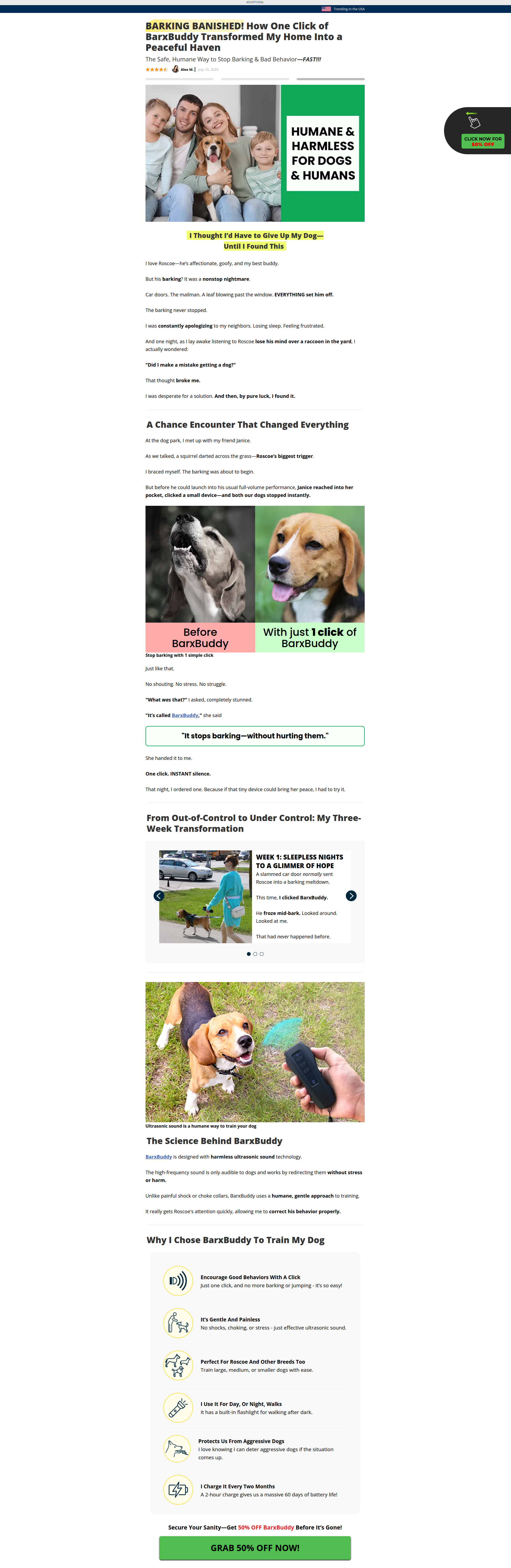 BarxBuddy - Ultimate Dog Training Device